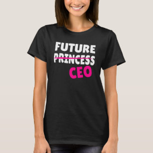 T-shirt Féminisme Futur Féministe Directeur Général Prince