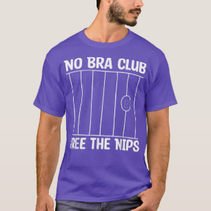 T-shirt Féminisme Pas De Bra Club Libérez Les Nips