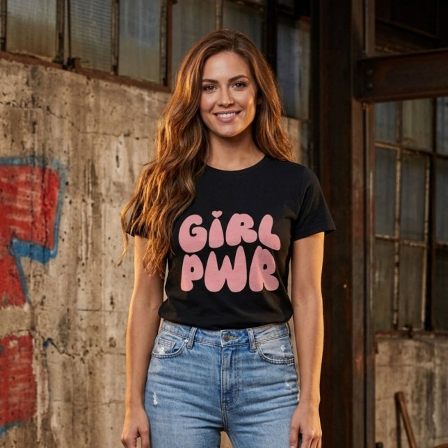 T-shirt Féminisme Power Girl (Créateur téléchargé)