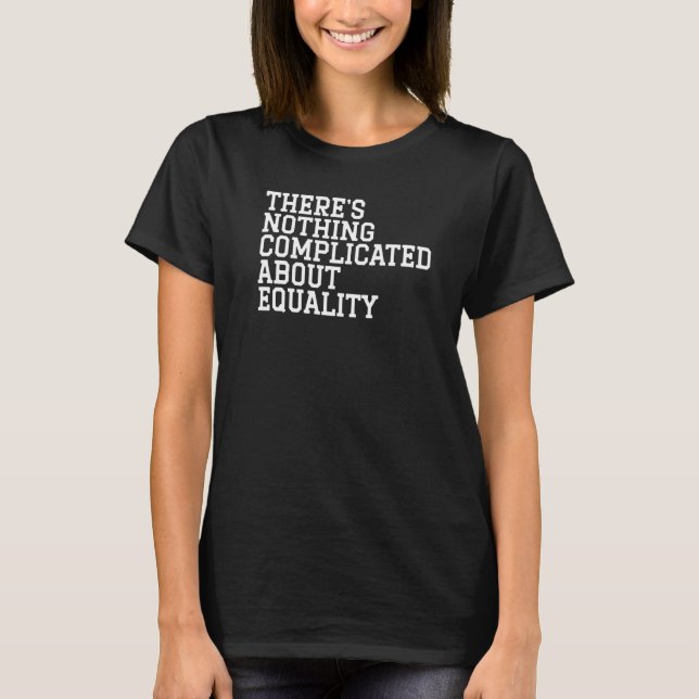 T-shirt Feminist Feminism Equal Empower Equality (Devant)