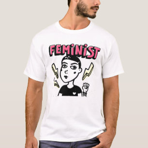 T-shirt Feminist Pop Art Girl