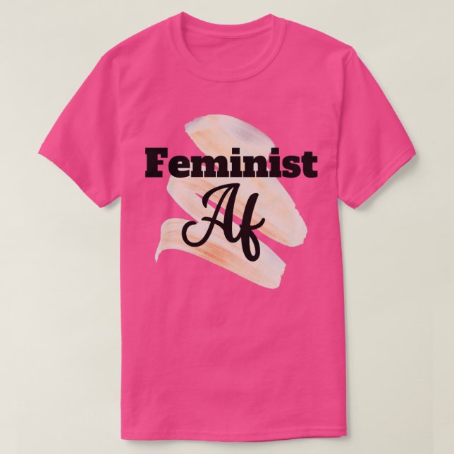 T-shirt Féministe af1 (Design devant)