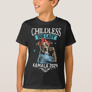 T-shirt Feministe de Chien Lady United Fundy Dog