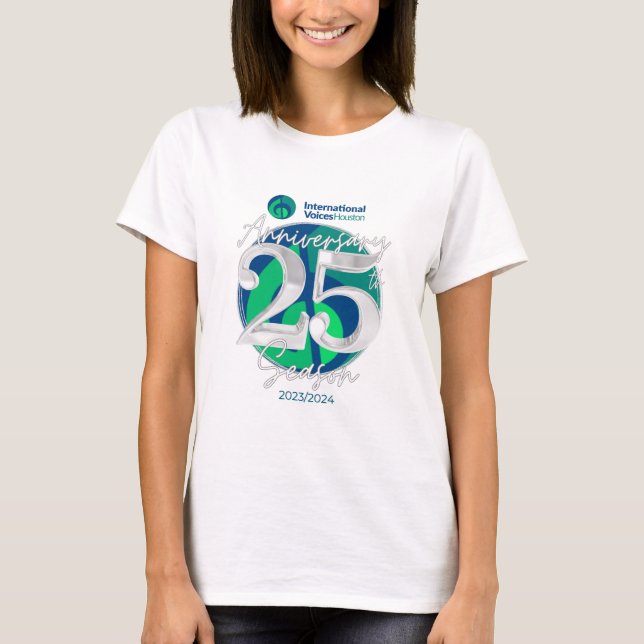 T-shirt féministe IVH 25e anniversaire (Devant)