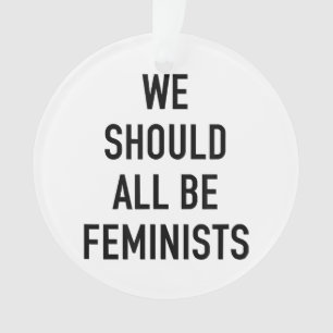 T-shirt féministe - Nous devrions tous être fémini