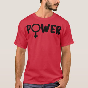 T-shirt Feministe Puissance Femme Power Girl Feminism1743 