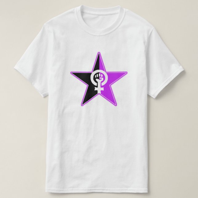 T-shirt féministe révolutionnaire Anarcha-féministe (Design devant)