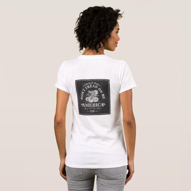 T-shirt femme (Dos entier)