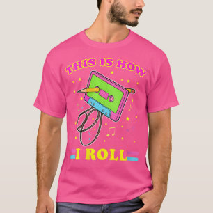 T-shirt Femme 90S Hip hop Chemise Hommes Cassette T