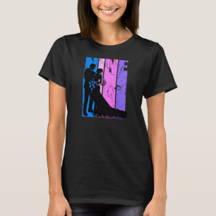 T-shirt Femme 9e anniversaire de Mariage Marié Cupl