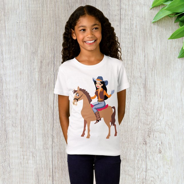 T-shirt Femme À Cheval À Cheval (Créateur téléchargé)