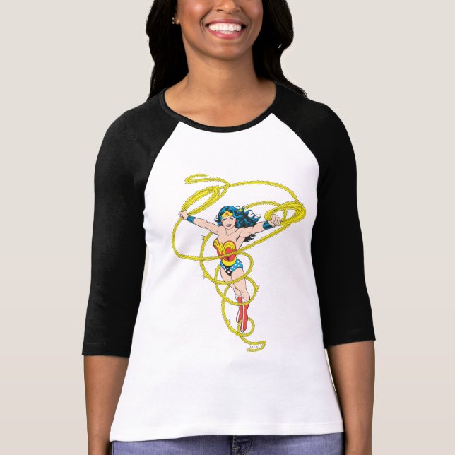 T-shirt Femme à Lasso (Devant)