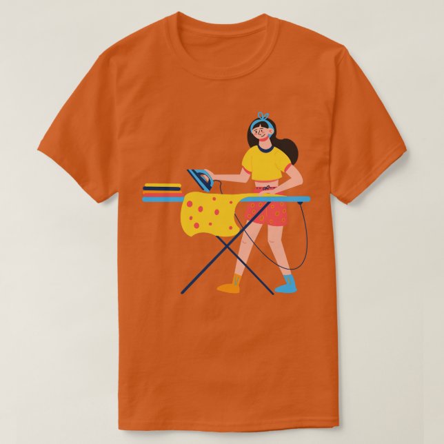 T-SHIRT FEMME À REPASSER (Design devant)