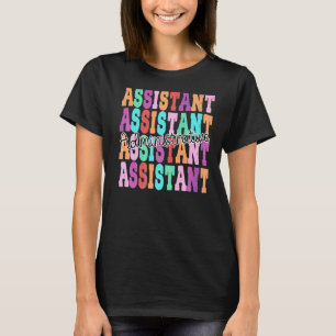 T-shirt Femme Adjointe administrative Travail