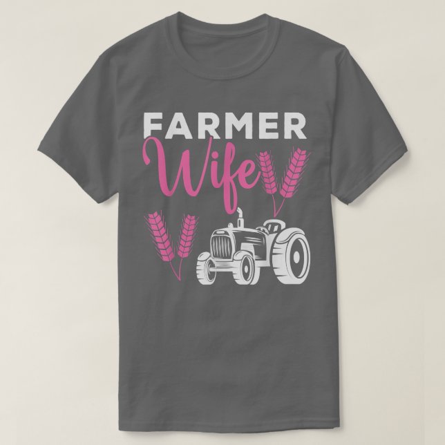 T-shirt Femme agricole de fermier (Design devant)