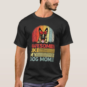 T-shirt Femme Allemand Bouvier Endommagé Incroyable Comme