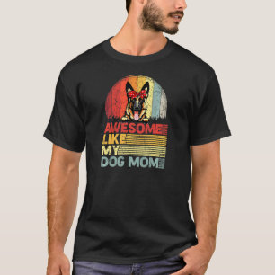 T-shirt Femme Allemande Bouvier Endommagée Incroyable Comm