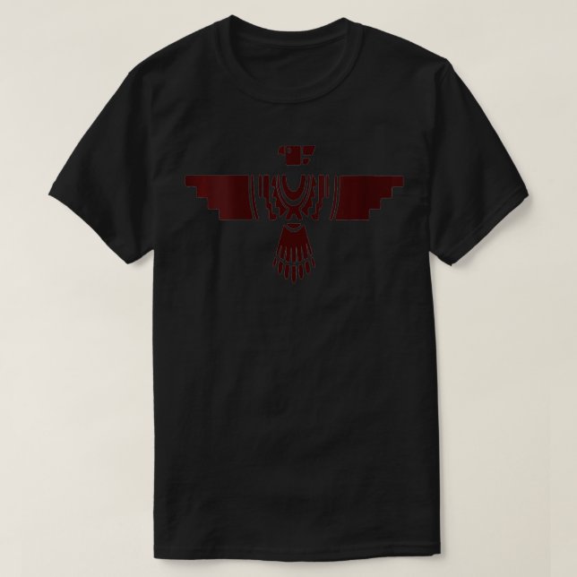 T-shirt Femme Amérindienne Thunderbird VNeck (Design devant)