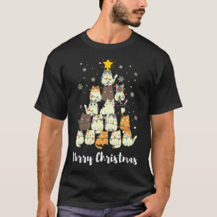 T-shirt Femme Amoureuse de l'arbre de Noël Enfant - Amusan