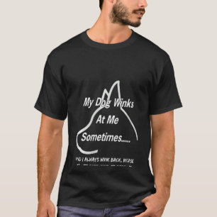 T-shirt Femme Amoureux des chiens drôle Chemise, Mon Chien