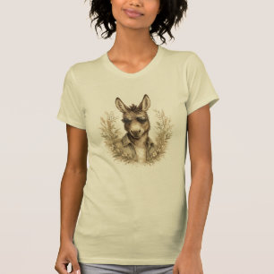 T-Shirt Femme Âne Cool
