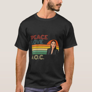 T-shirt Femme Aoc Alexandria Ocasio-cortez First Femme P