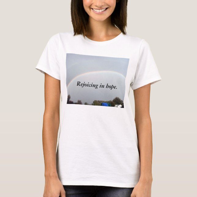 T-shirt femme arc-en-ciel (Devant)