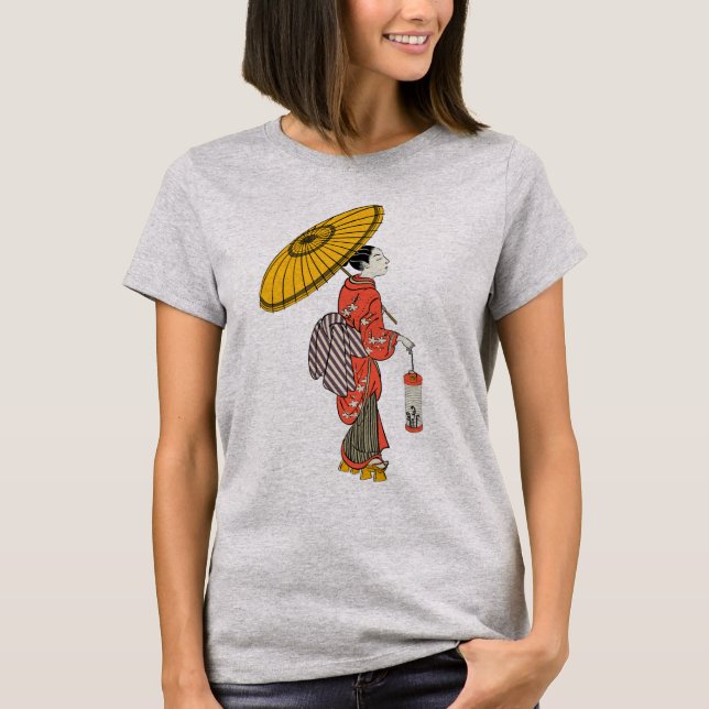 T-shirt femme asiatique (Devant)