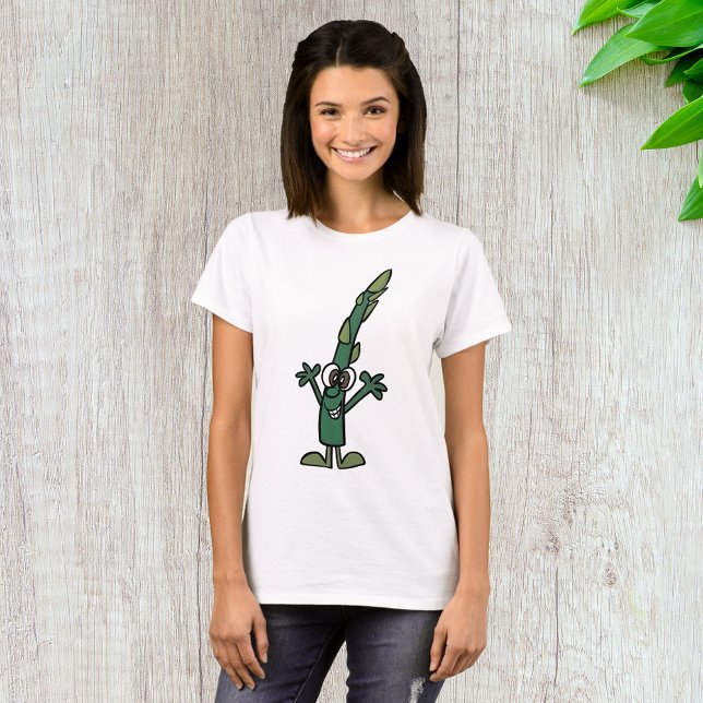 T-shirt Femme Asparagus drôle (Créateur téléchargé)