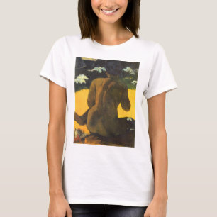 T-shirt Femme au bord de la mer par Paul Gauguin, Art Vint