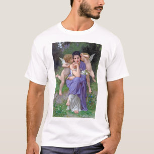 T-shirt Femme avec Cupidon, Bouguereau