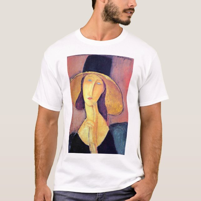 T-shirt Femme avec grand Casquette, Modigliani (Devant)