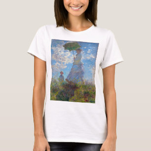 T-shirt Femme avec Parasol, Monet