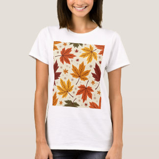 T-shirt femme avec un esprit d'automne