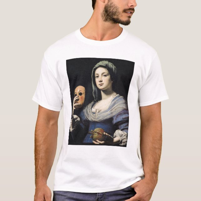 T-shirt Femme avec un masque 2 (Devant)