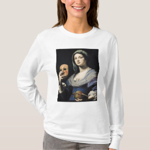 T-shirt Femme avec un masque 2