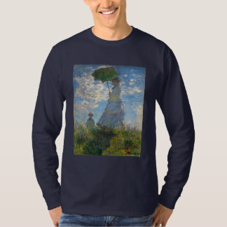 T-shirt Femme avec un parasol - Madame Monet et son fils