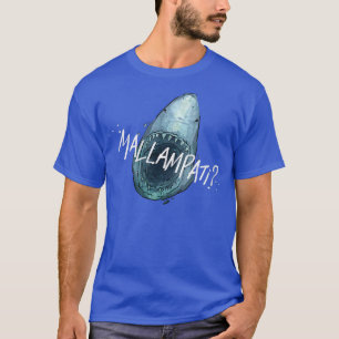 T-shirt Femme Awesome Requin montrant les dents Mallampati