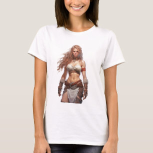 T-shirt Femme barbare