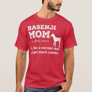 T-shirt Femme Basenji propriétaire de chien drôle amant an