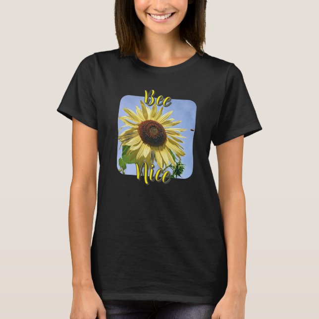T-shirt femme Bee Nice (Devant)