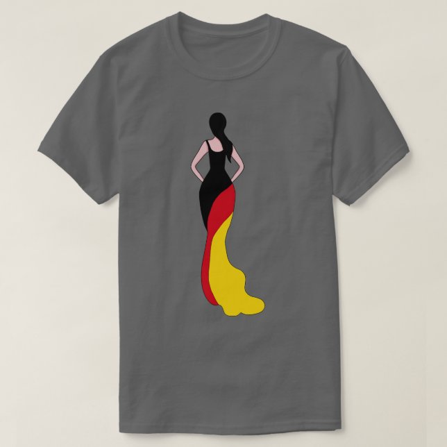 T-shirt Femme belge (Design devant)