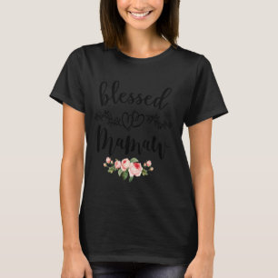T-shirt Femme Béni Mamaw Cute Flower Mamaw Tee