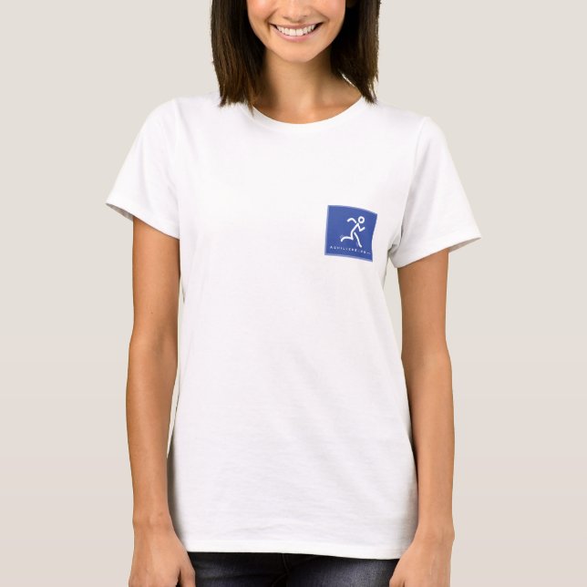 T-shirt Femme Bio AchillesBlog (Devant)