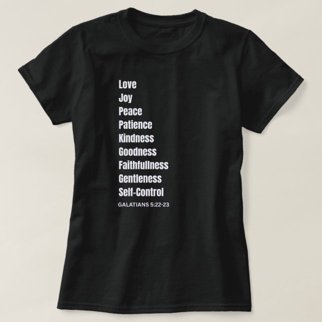 T-shirt femme blanche 5:22-23 (Design devant)