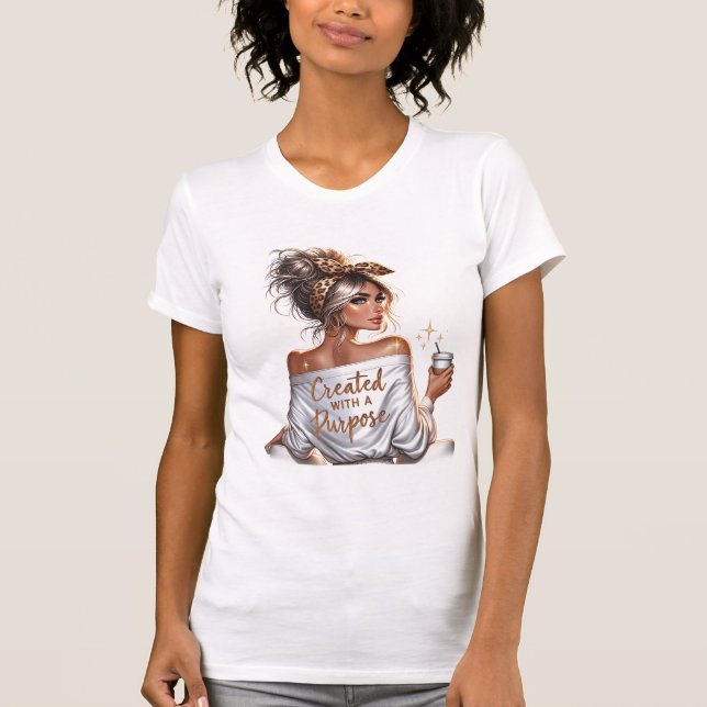 T-Shirt Femme Boss Lady  (Devant)
