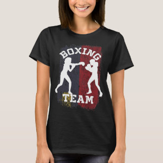 T-shirt Femme Boxing Liechtenstein Combat Sports Fighter