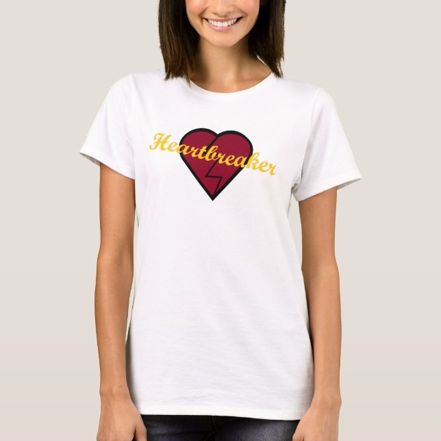 T-shirt Femme briseuse de coeur (Devant)