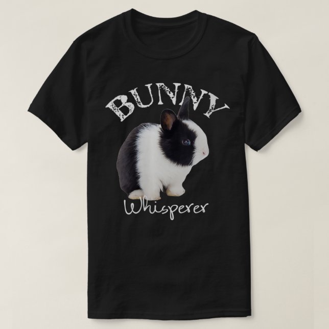 T-shirt Femme Bunny Whisperer Funny Animaux de compagnie R (Design devant)