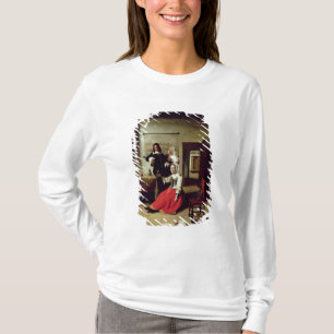 T-shirt Femme buvant avec des soldats, 1658